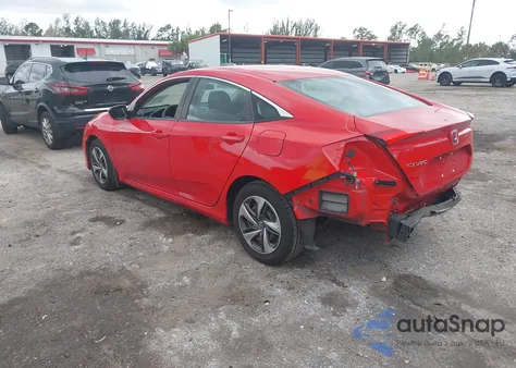 2020 Honda Civic Lx from USA, damaged, VIN 2HGFC2F66LH506684